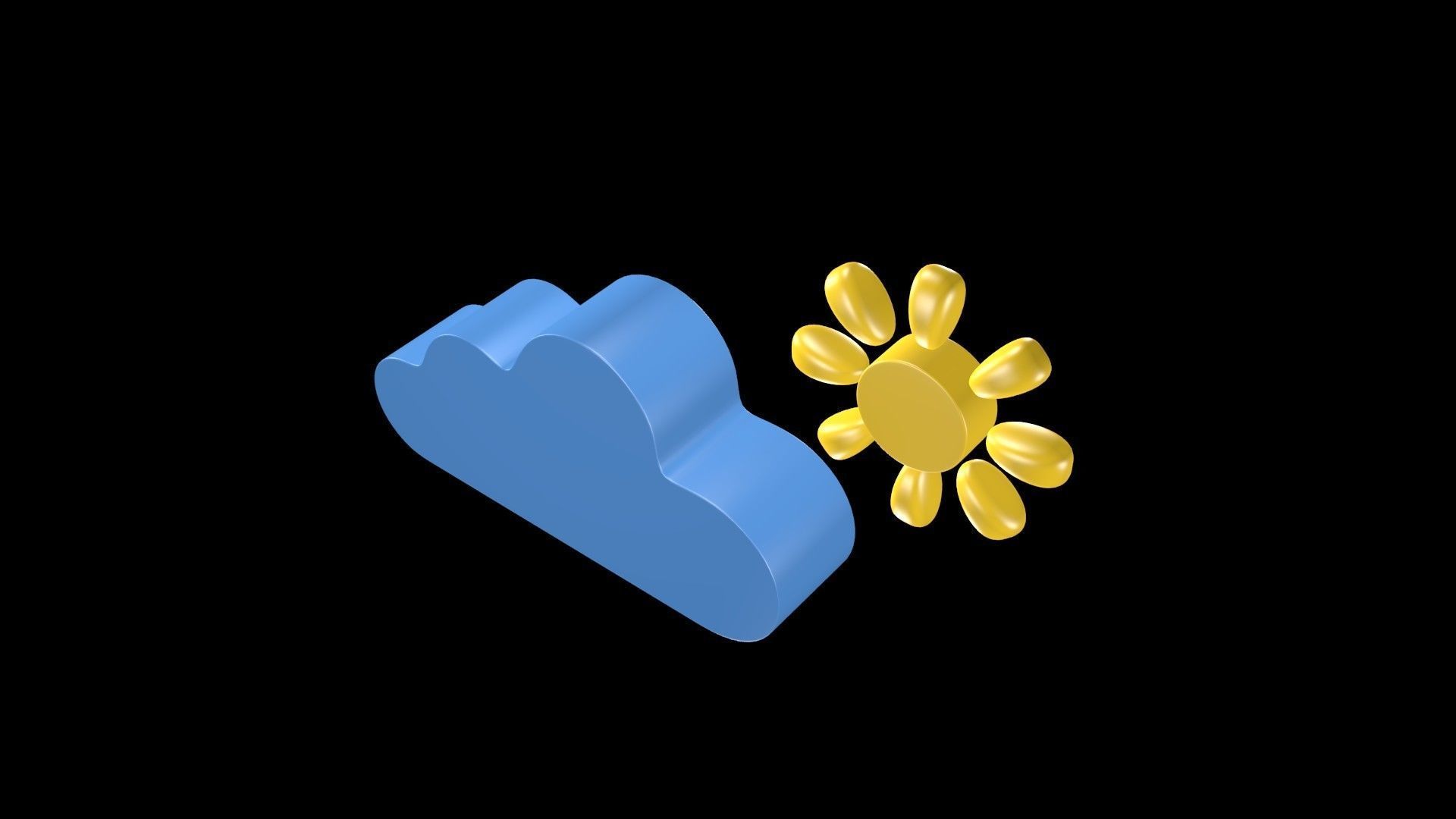 Weather symbol 2 3D model_6