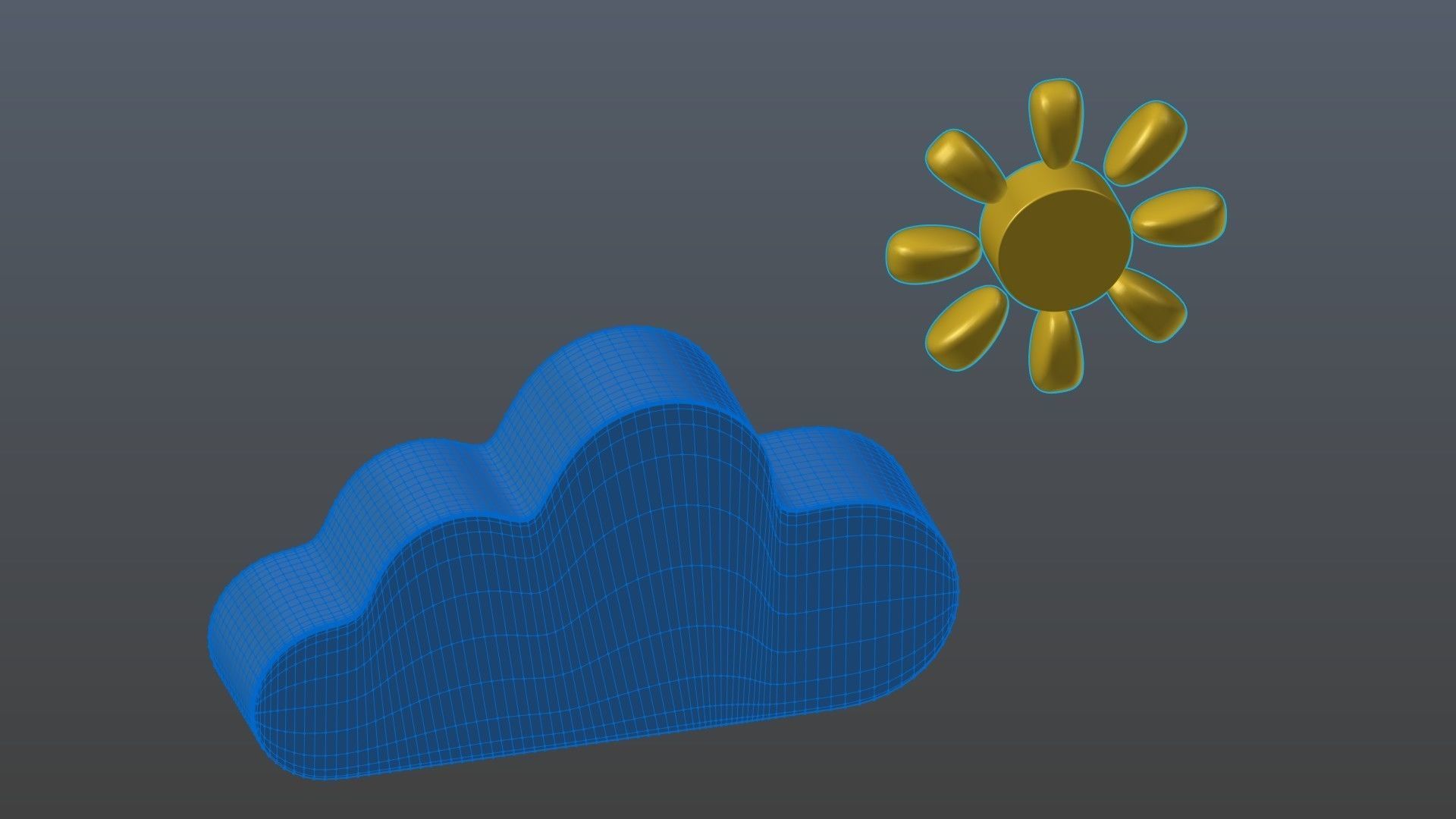Weather symbol 2 3D model_12