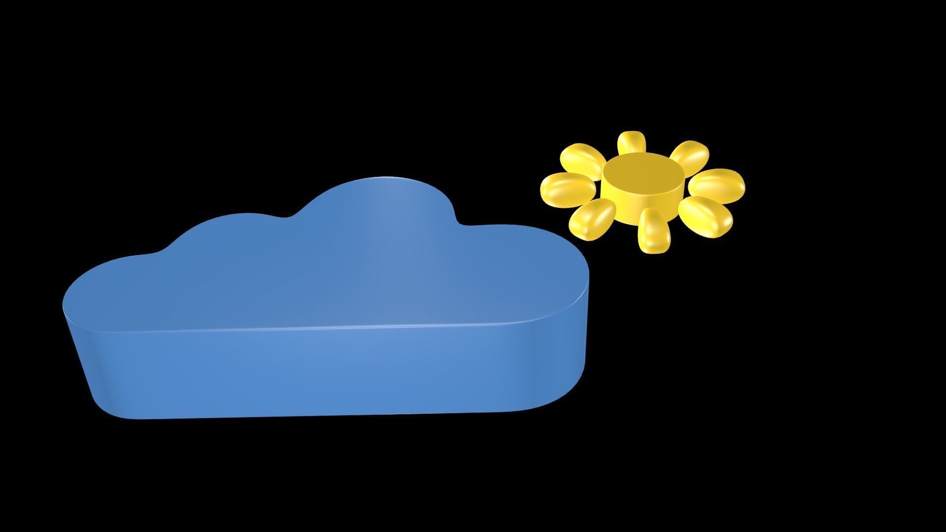 Weather symbol 2 3D model_4