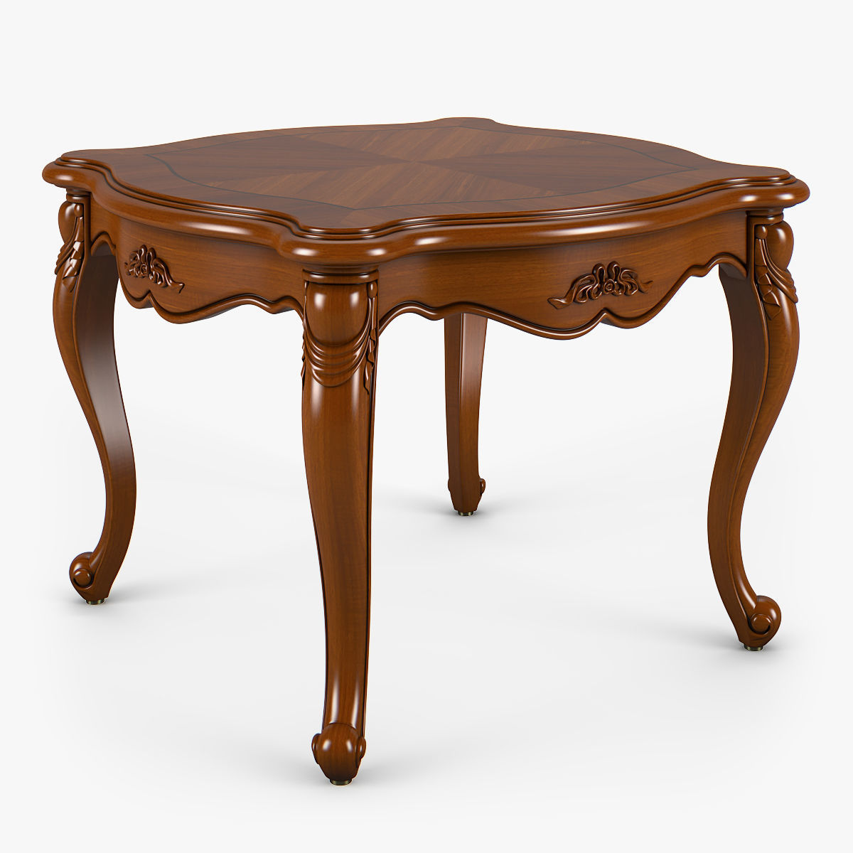 2601200 230-1 Carpenter Small square tea table 3D model_1