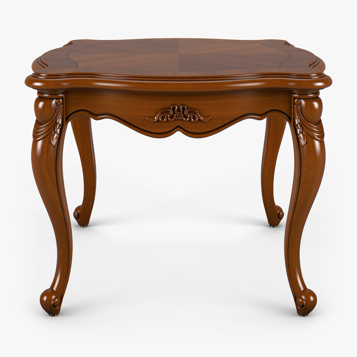 2601200 230-1 Carpenter Small square tea table 3D model_3