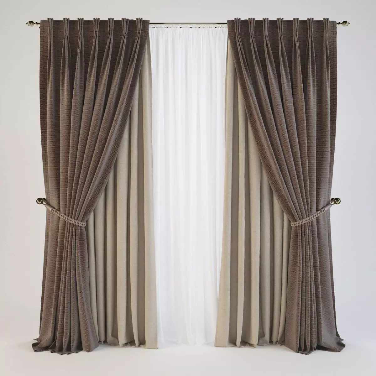 curtain 22 3D model_0