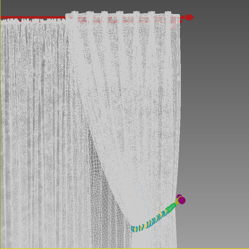 curtain 22 3D model_4