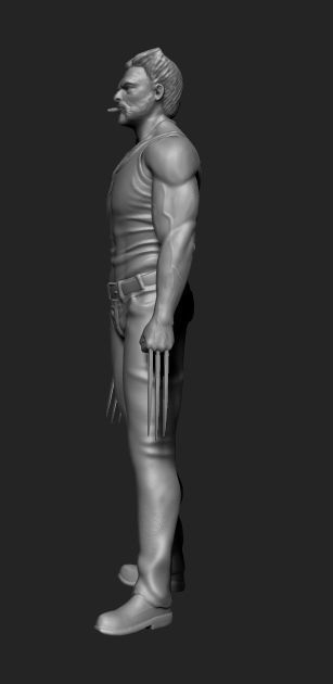 Wolverine 3D model_1