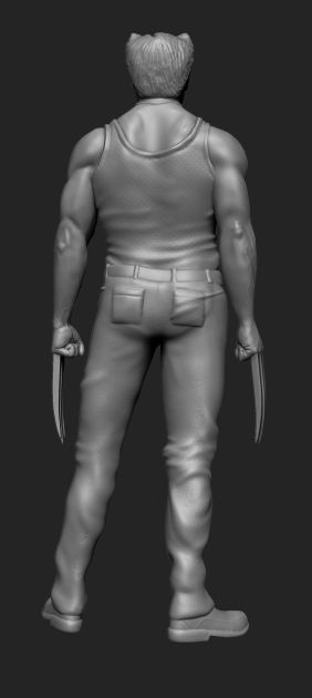 Wolverine 3D model_4