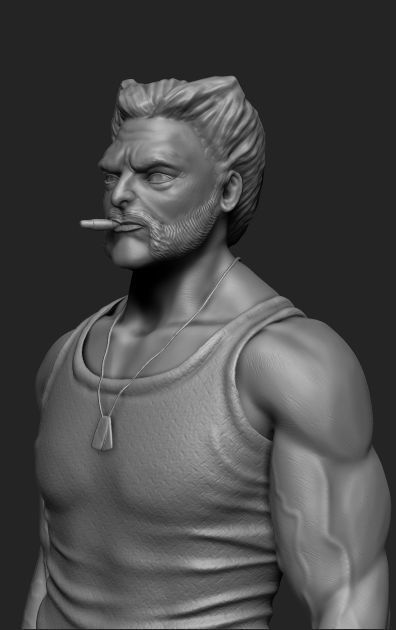 Wolverine 3D model_5