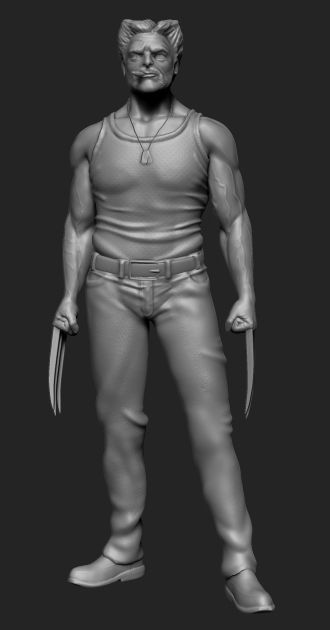 Wolverine 3D model_3