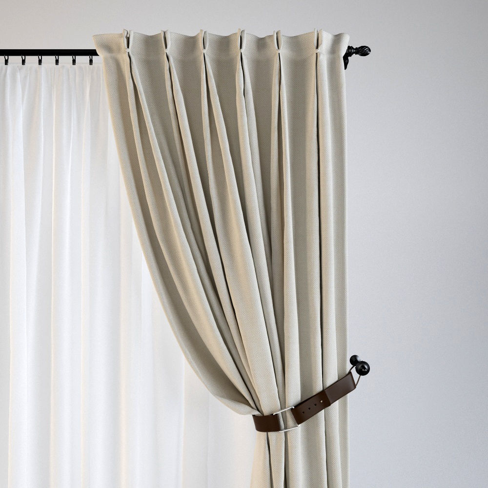 curtain 18 3D model_4
