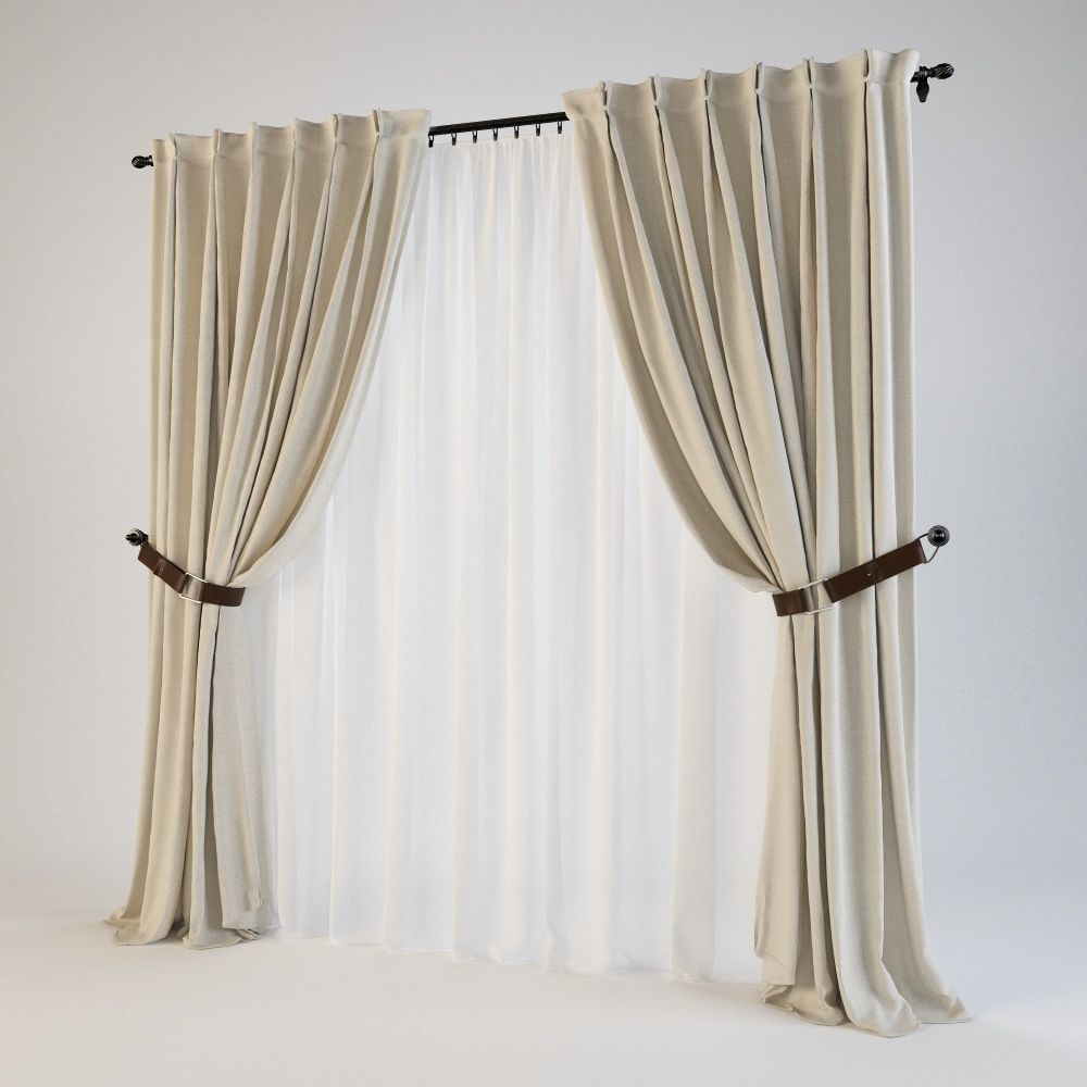 curtain 18 3D model_1
