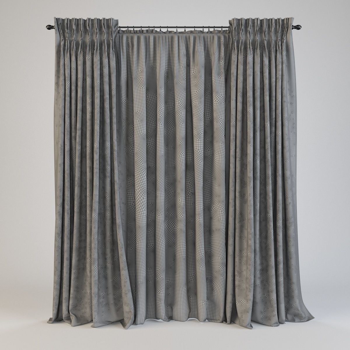 curtain 17 3D model_3