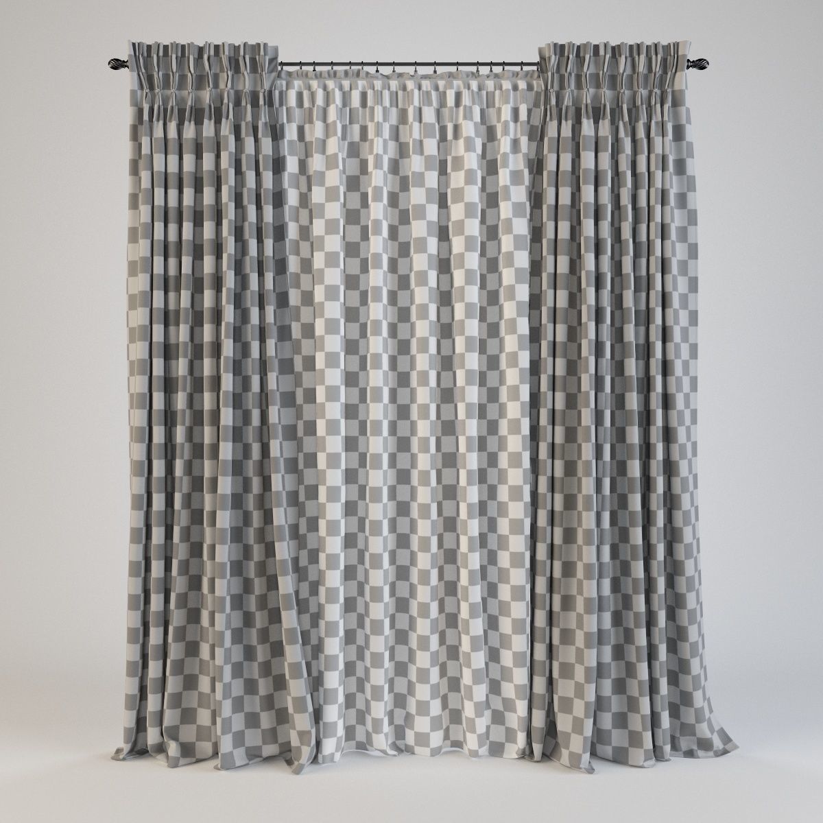 curtain 17 3D model_2