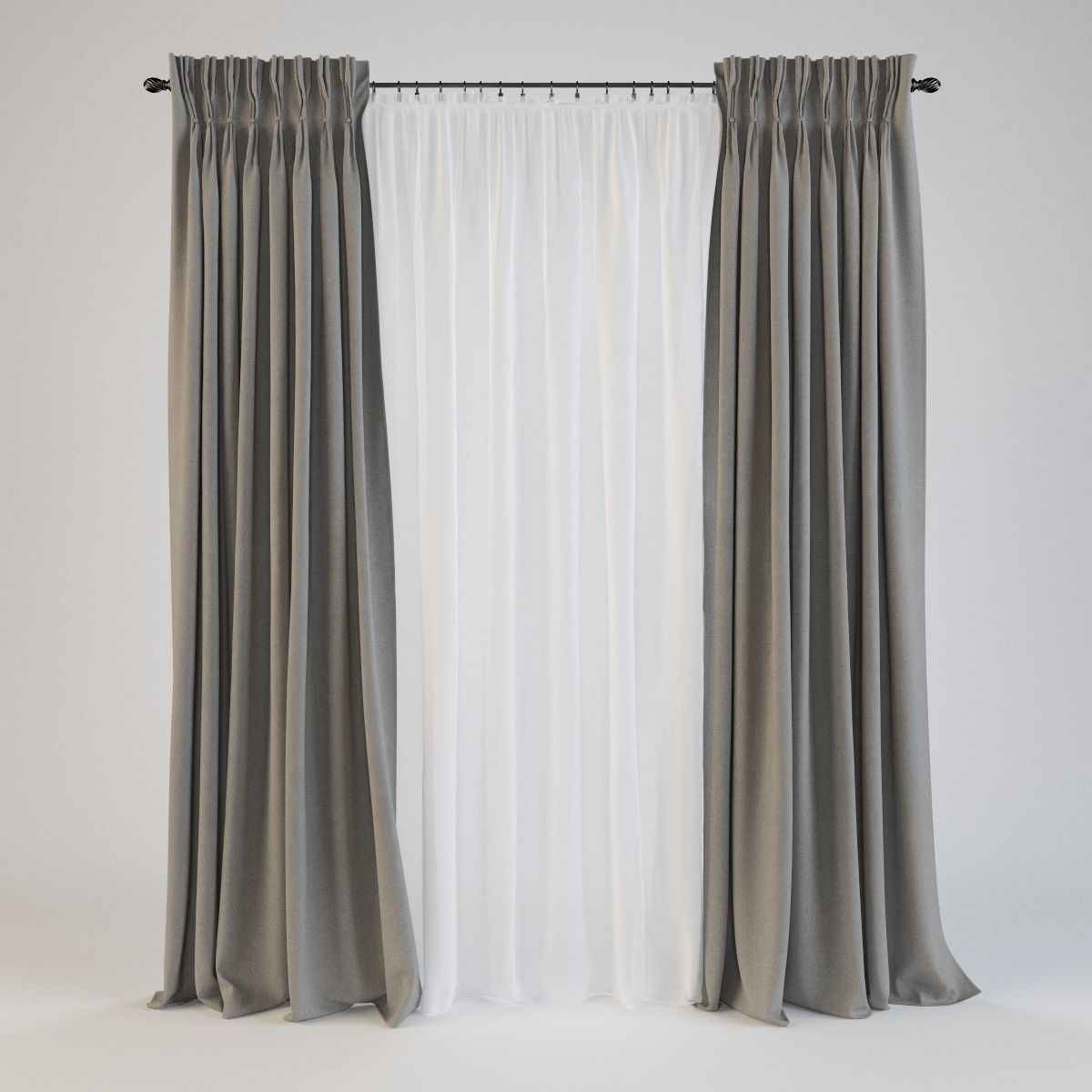 curtain 17 3D model_1