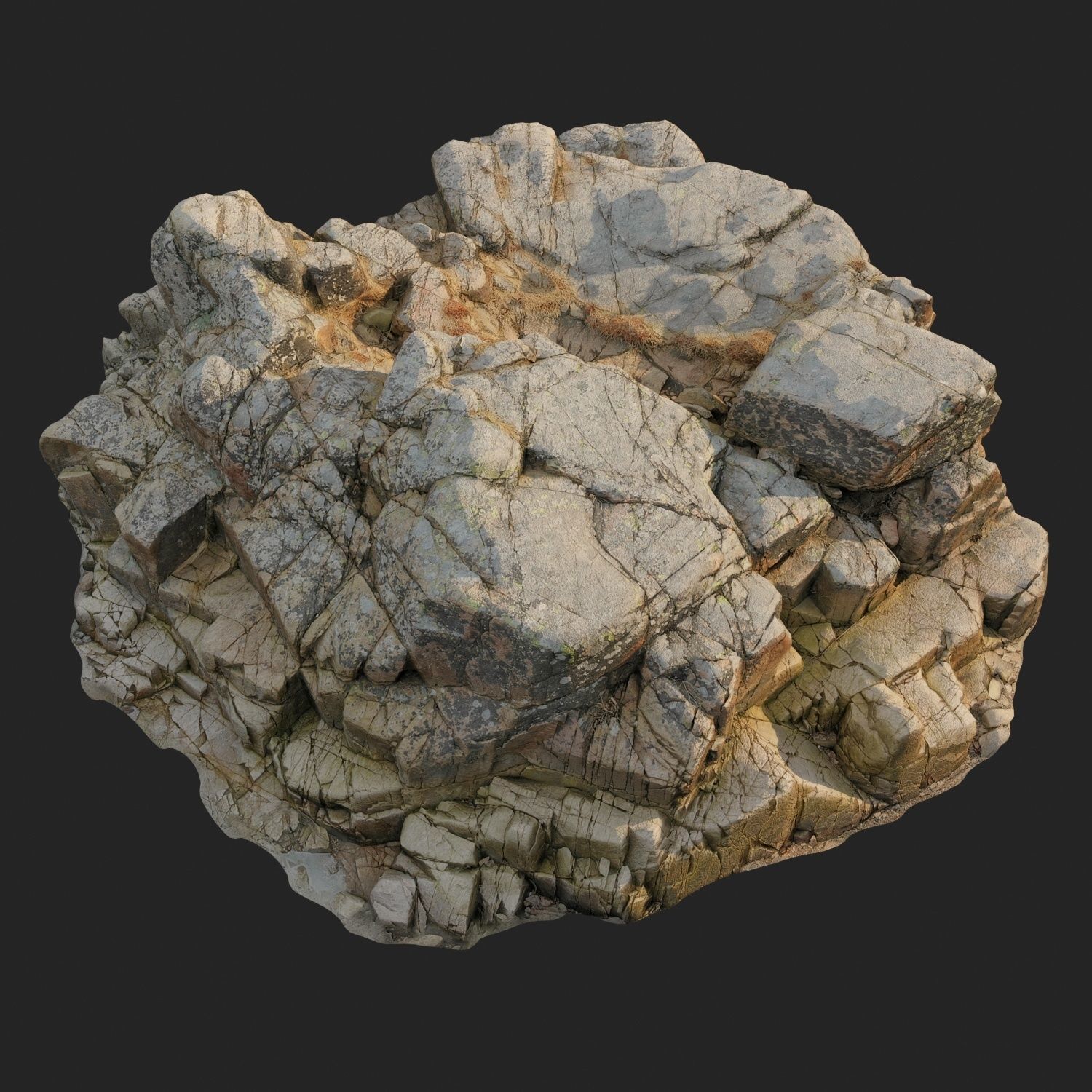 Cliff pack E bundle 3D model_32