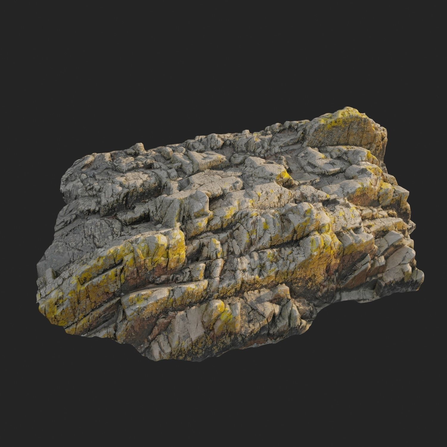 Cliff pack E bundle 3D model_6