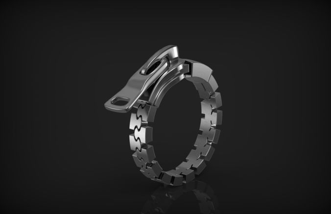 Ring Zipper  3D print model