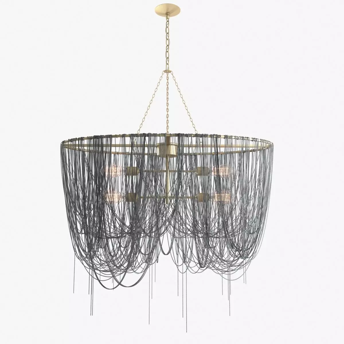 arteriors layla pendant 3D model_0