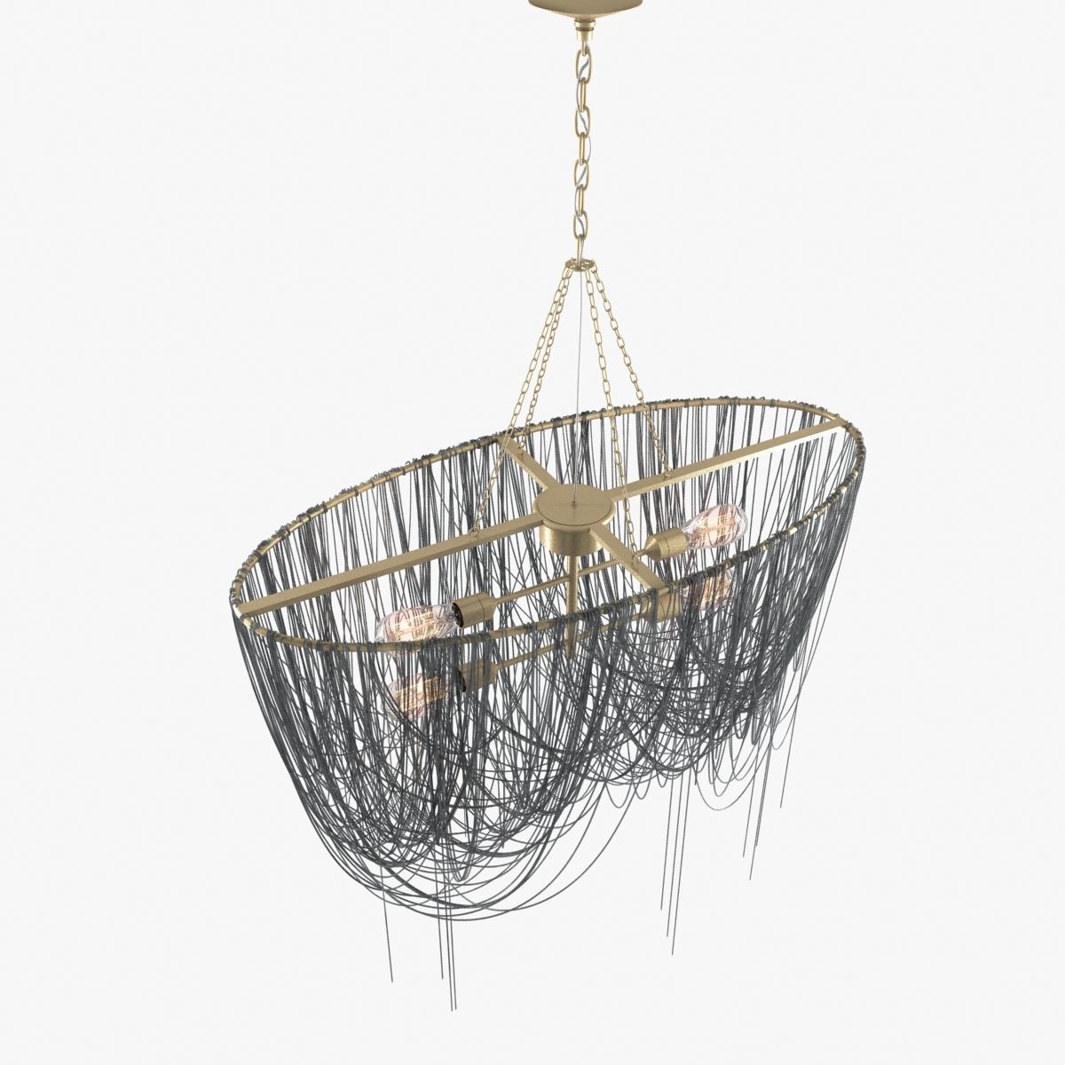 arteriors layla pendant 3D model_6