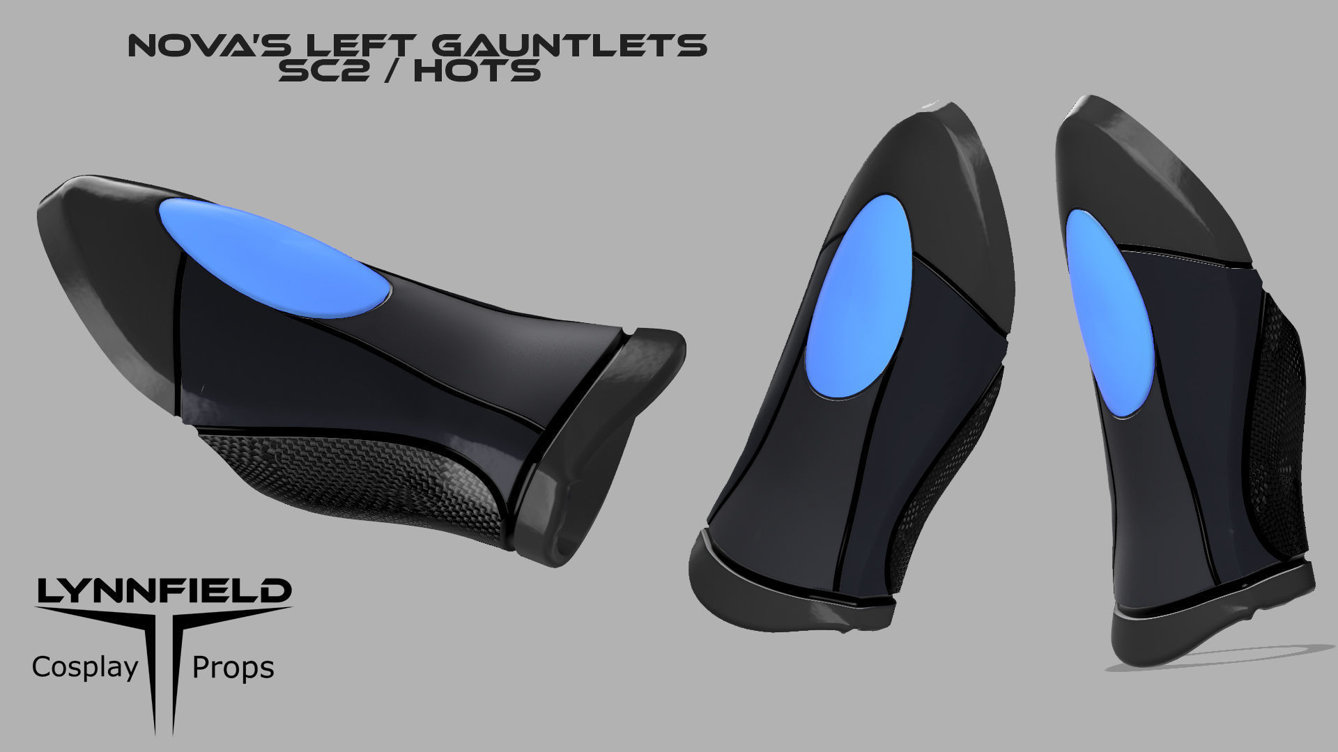 Nova arms armor part from Starcraft HOTS 3D print model_4