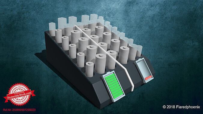Battery Organizer 3D print model