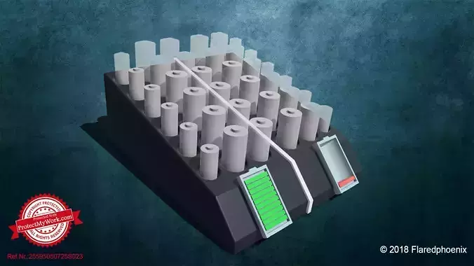 Battery Organizer 3D print model