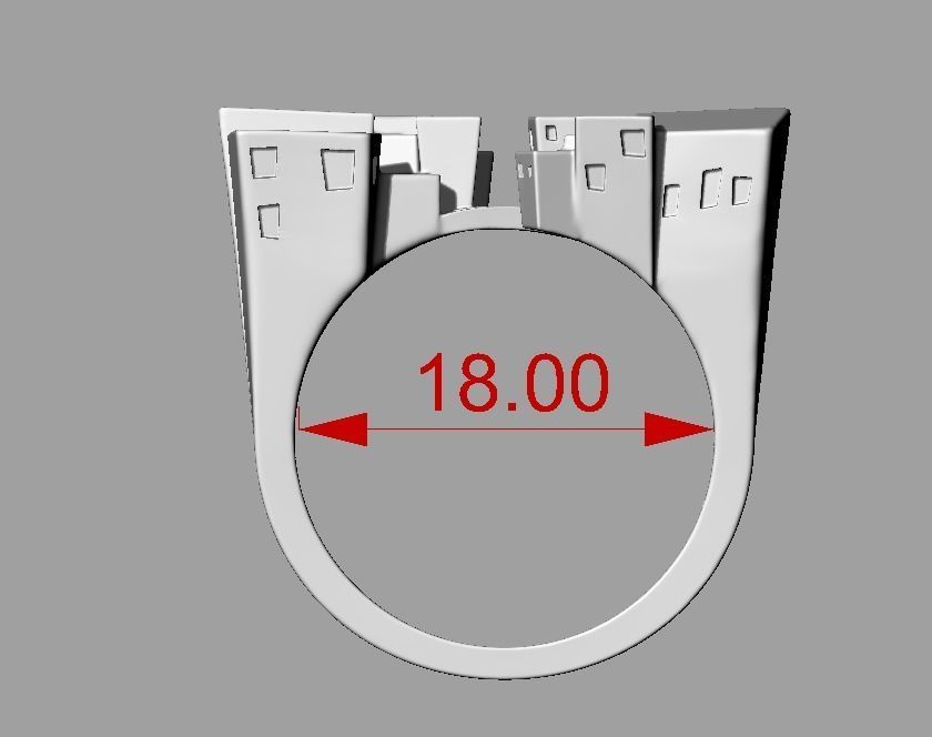 Ring Building 3D print model_4