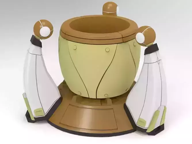 flower pot for 3d printing 3D print model