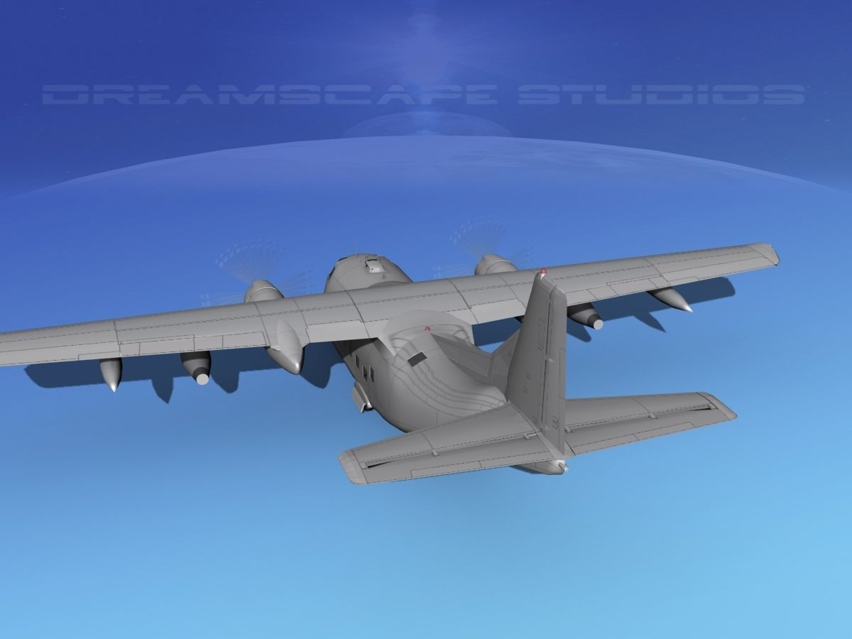 Fairchild VC-123K Provider Bare Metal 3D model_7