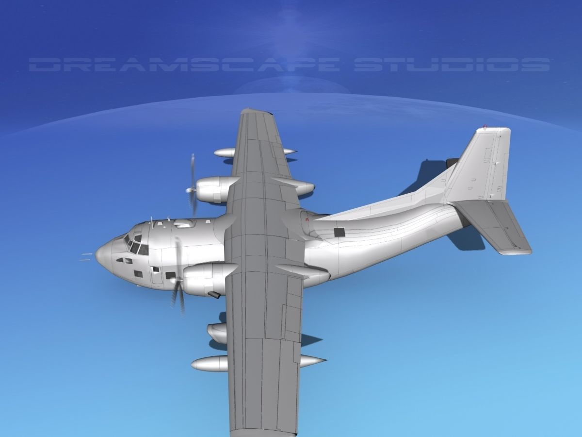 Fairchild VC-123K Provider Bare Metal 3D model_9
