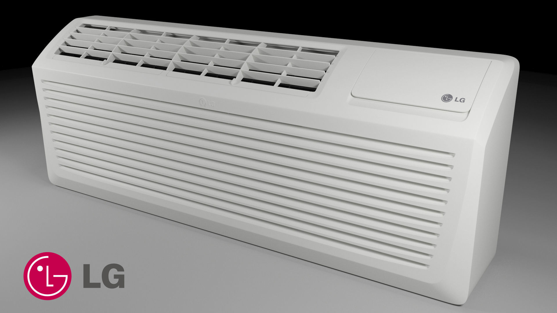 PTAC - Packaged terminal air conditioner 3D model_3
