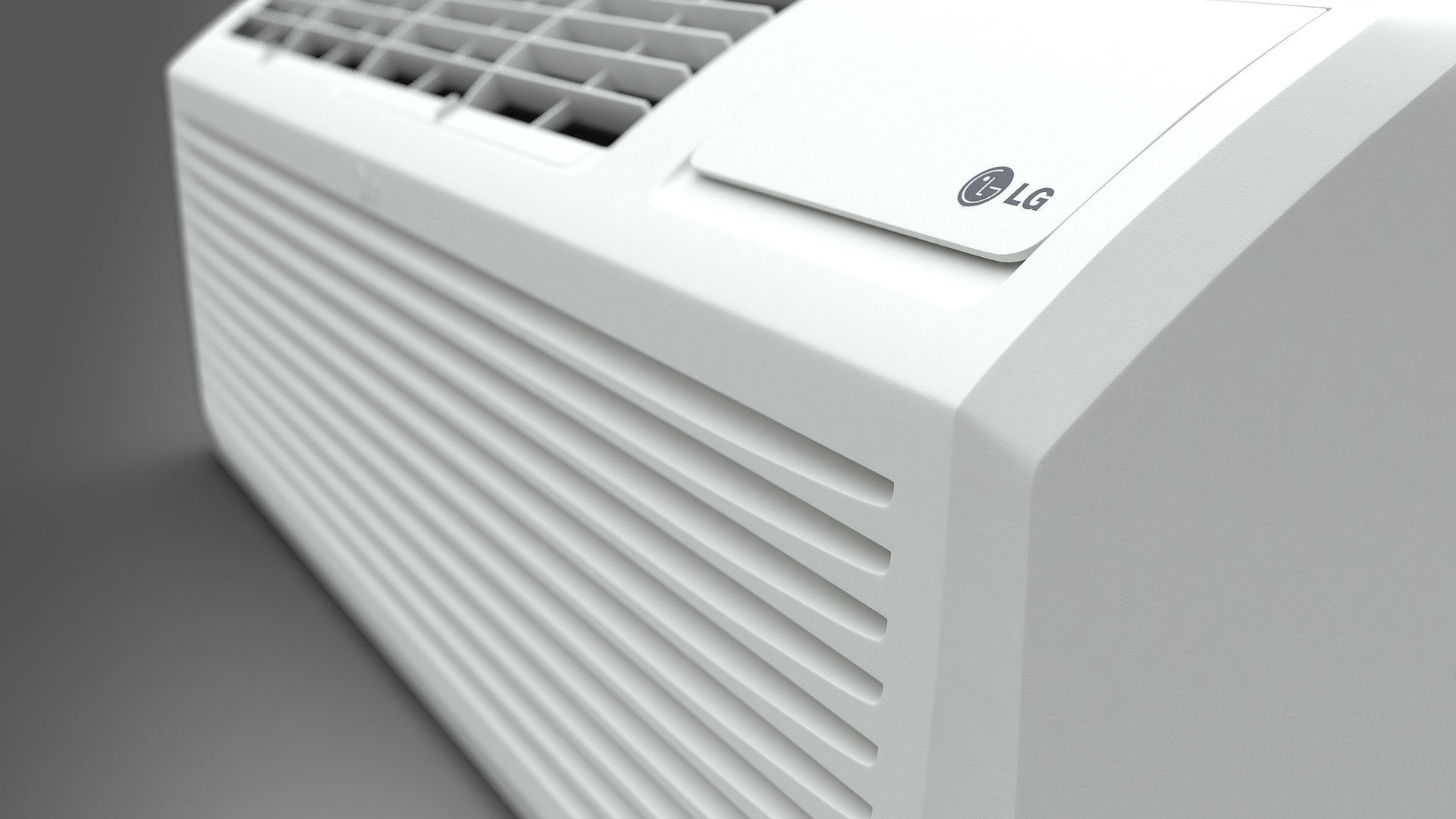 PTAC - Packaged terminal air conditioner 3D model_1