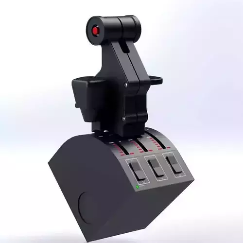 Airbus A320 levers to fit in your Saitek 3D print model
