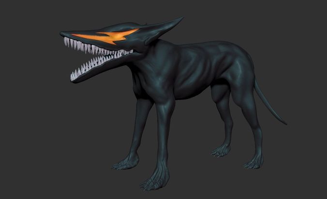 Berserk hellhound 3D print model