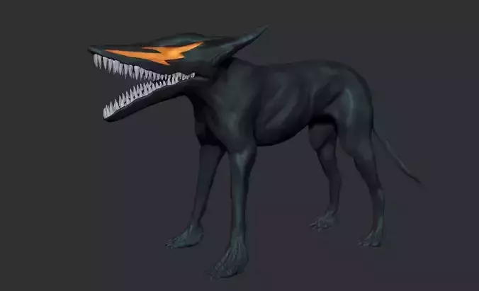 Berserk hellhound 3D print model