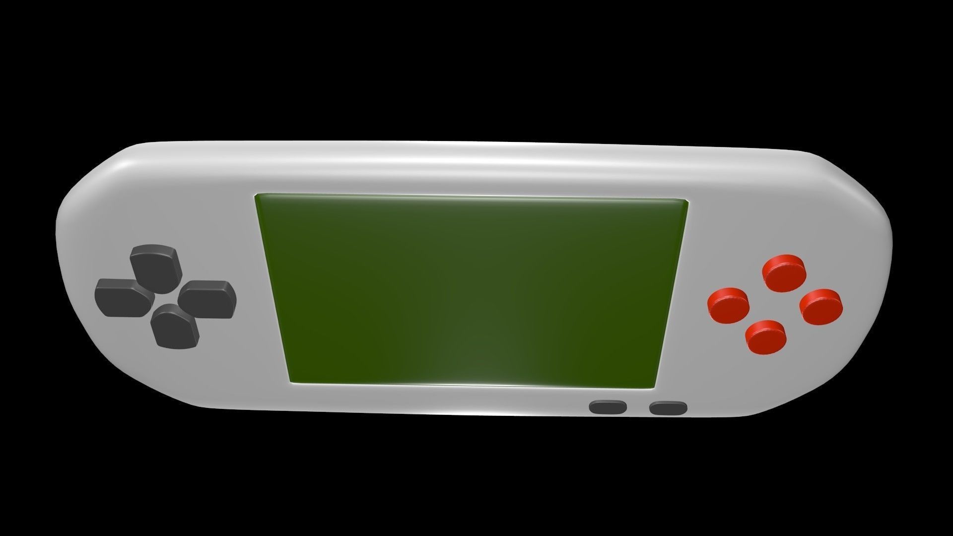 Game Console 1 3D model_1