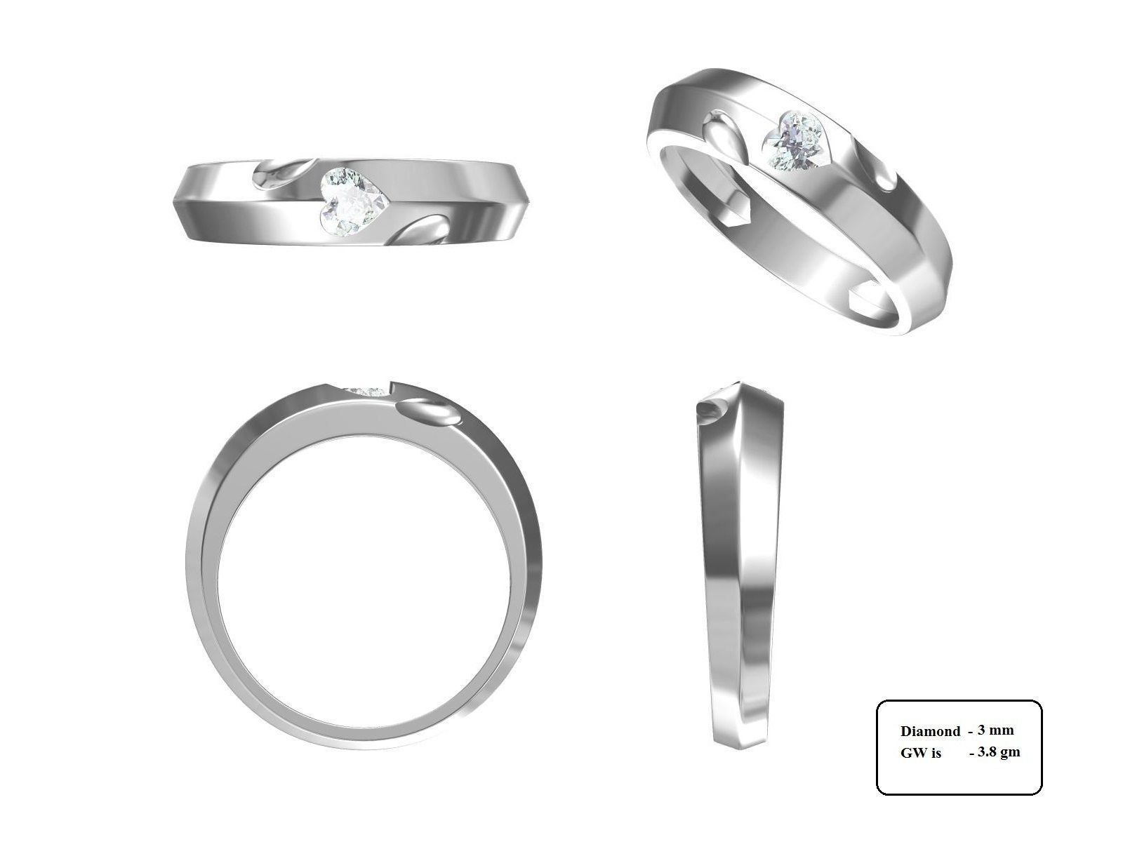 50 RING AND BAND 3D print model_7