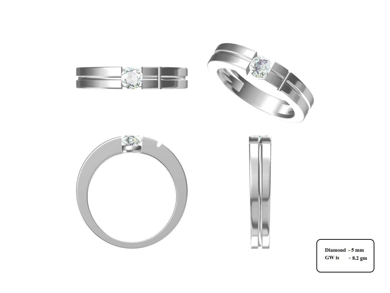 50 RING AND BAND 3D print model_12