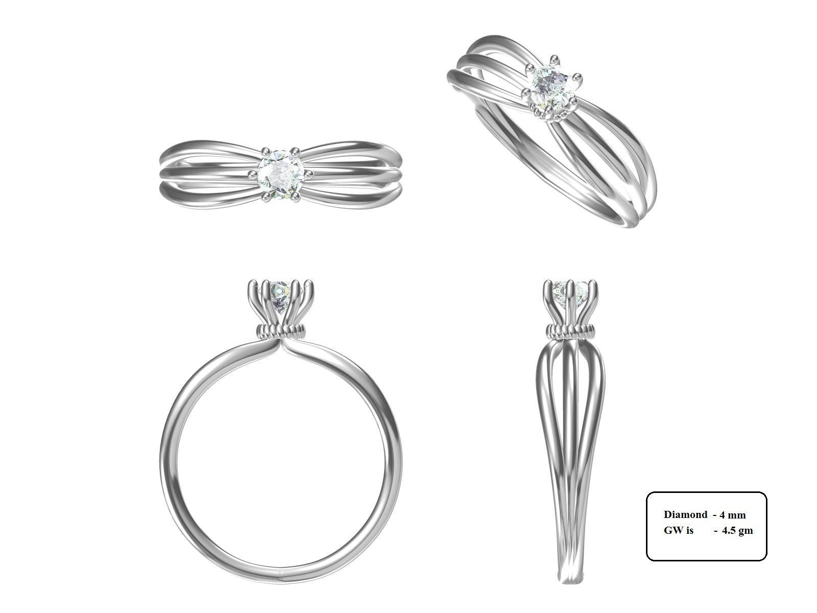 50 RING AND BAND 3D print model_1