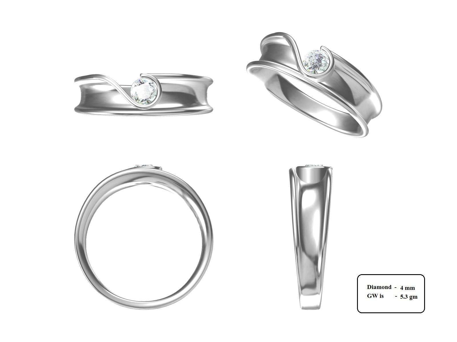 50 RING AND BAND 3D print model_5