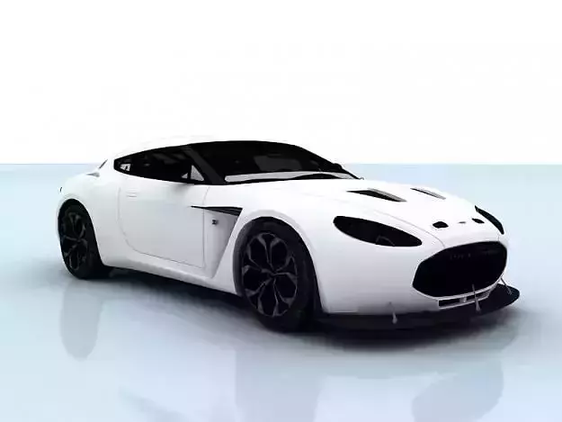 Aston Martin V12 Zagato 2011 3D model
