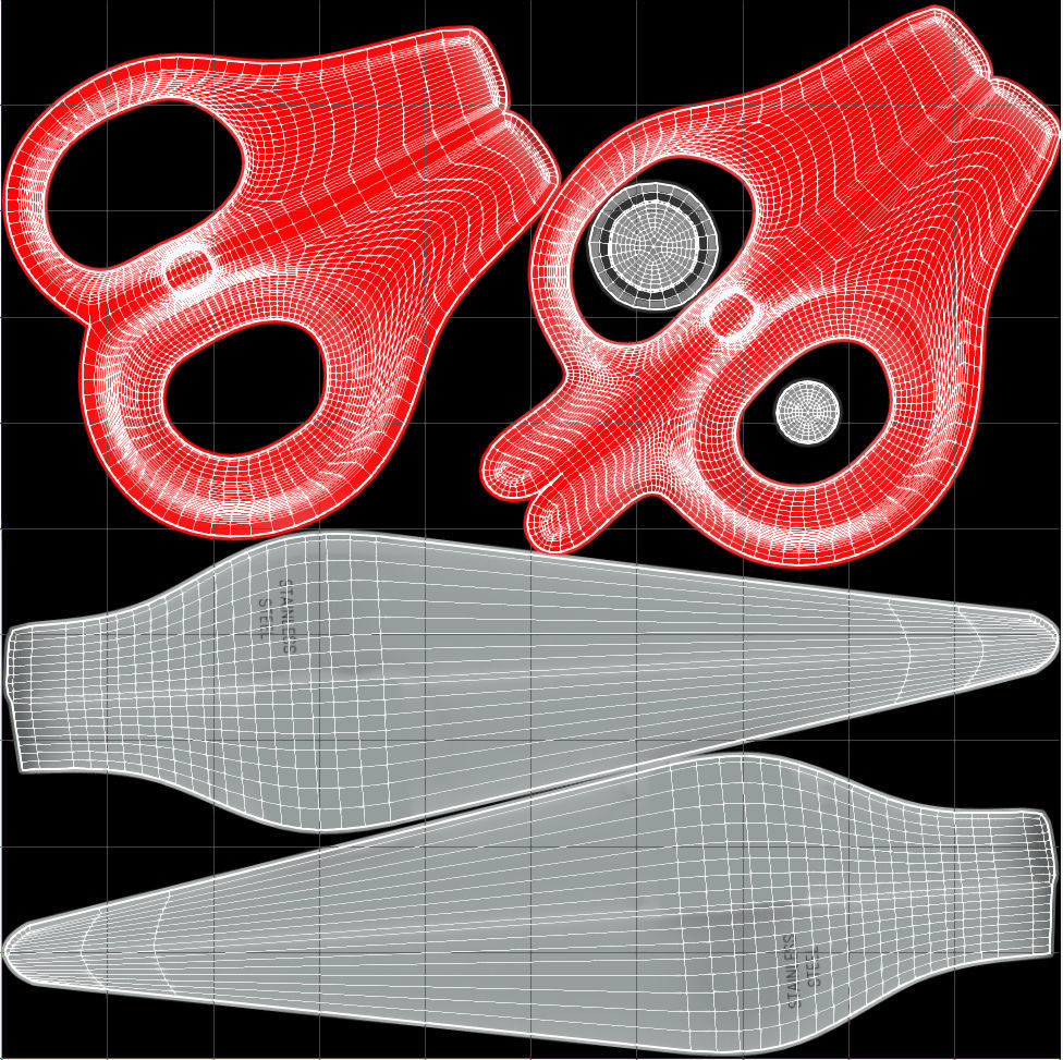 Scissors - PBR pair of Low-poly 3D model_8