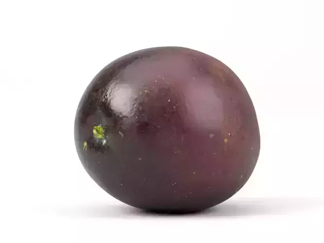 Photorealistic Passion Fruit 3D Scan 2