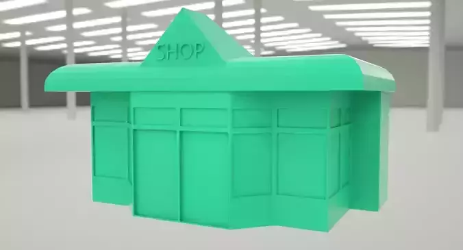 Mini Shop for 3D Print 3D print model