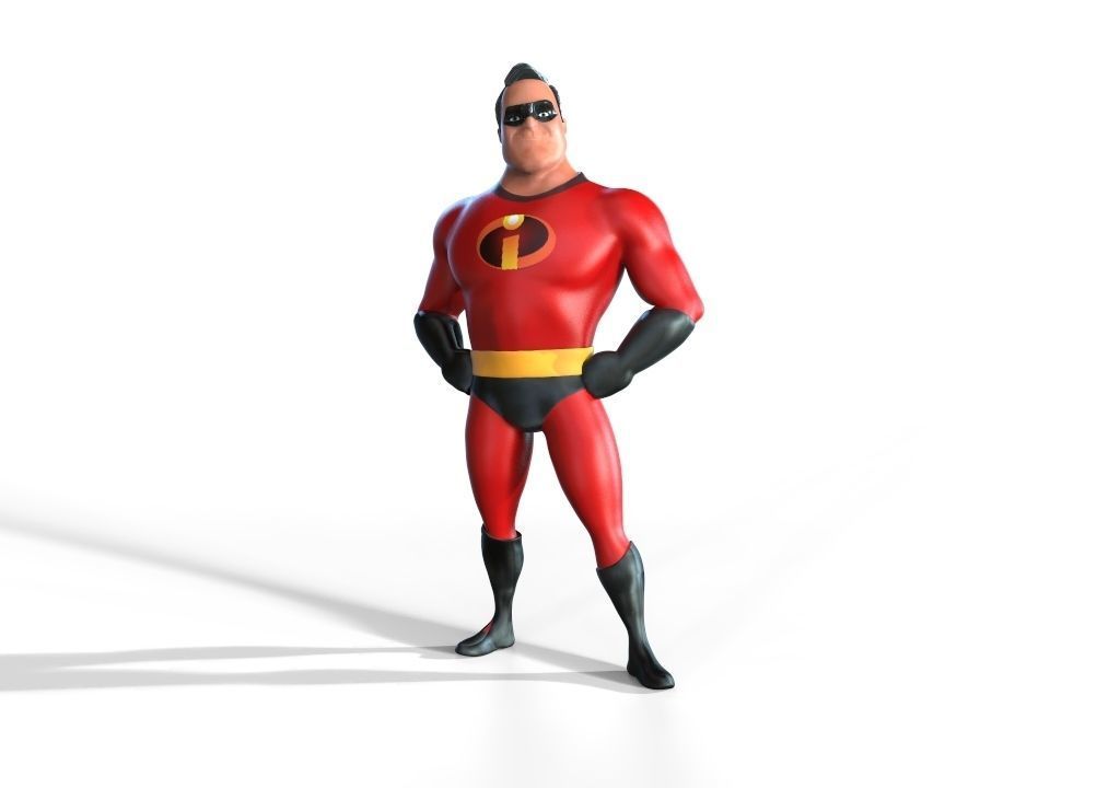 incredible character 3D model_1