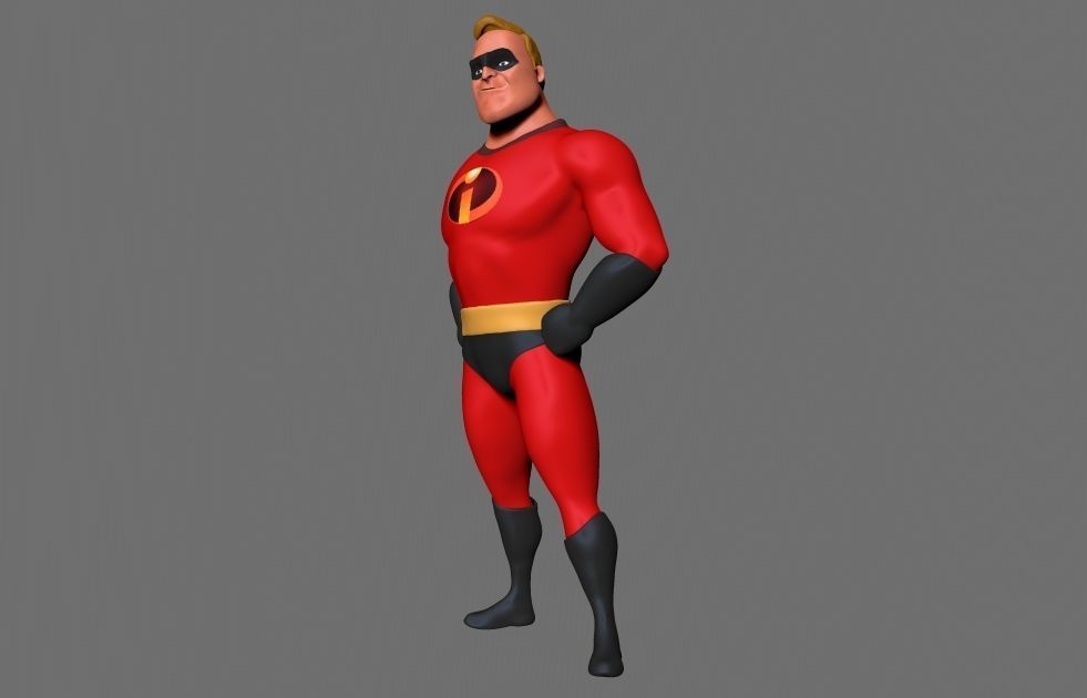 incredible character 3D model_9
