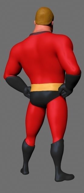 incredible character 3D model_7