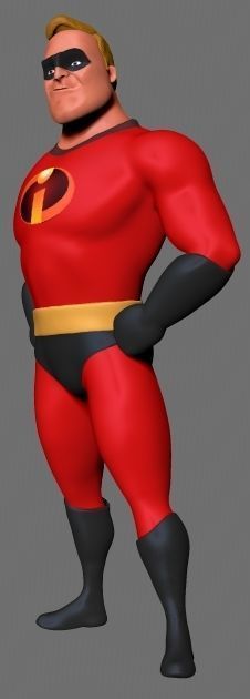 incredible character 3D model_5