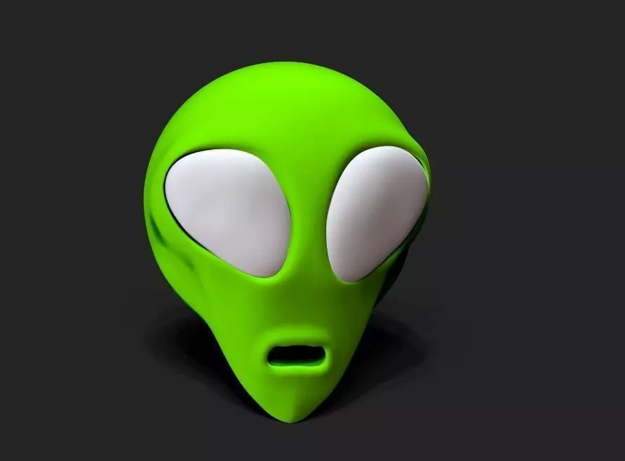 3D ET extraterrestrial Free 3D model