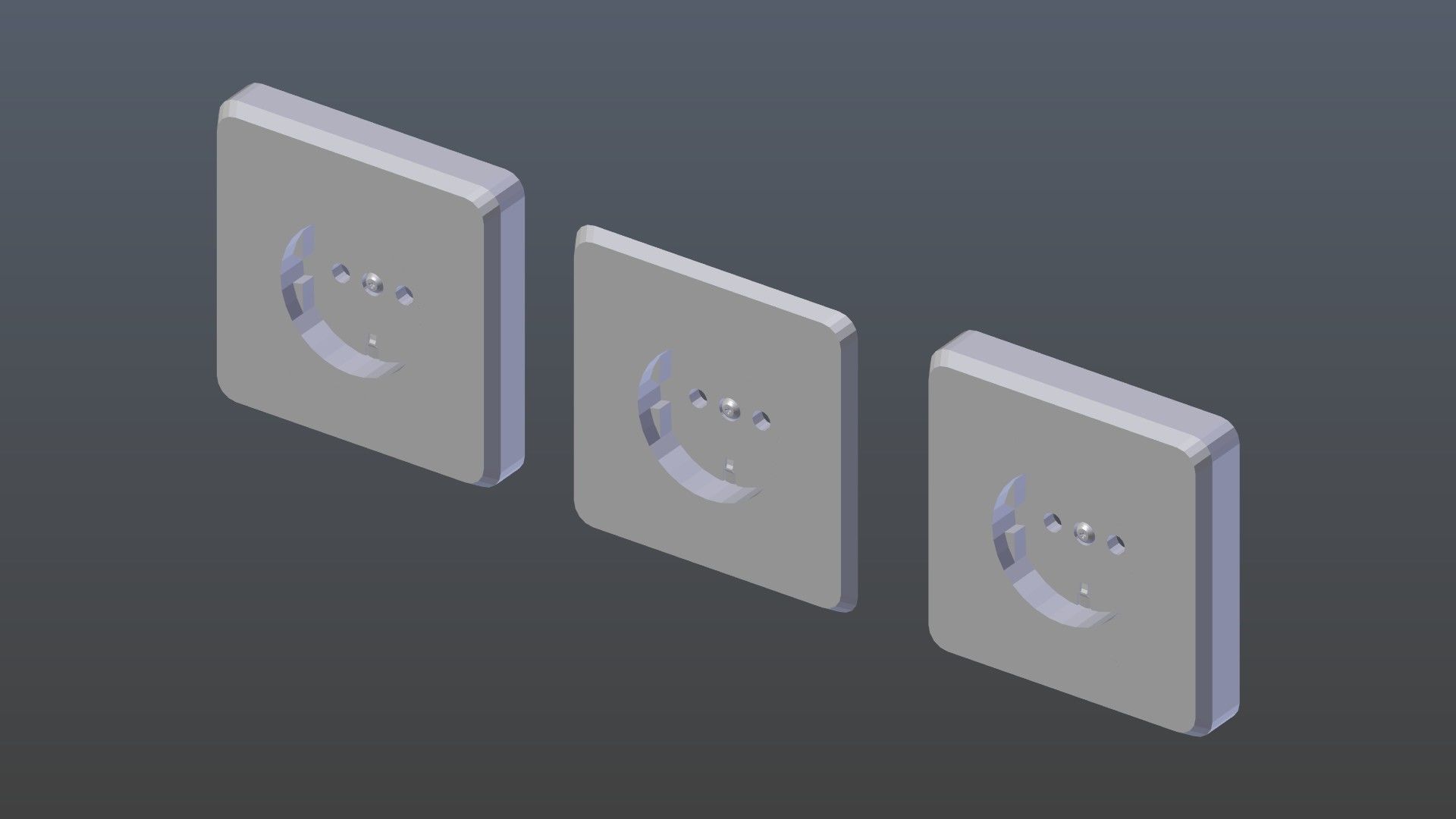 Sockets 3D model_6