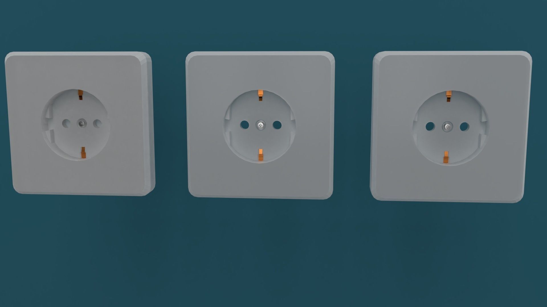 Sockets 3D model_0