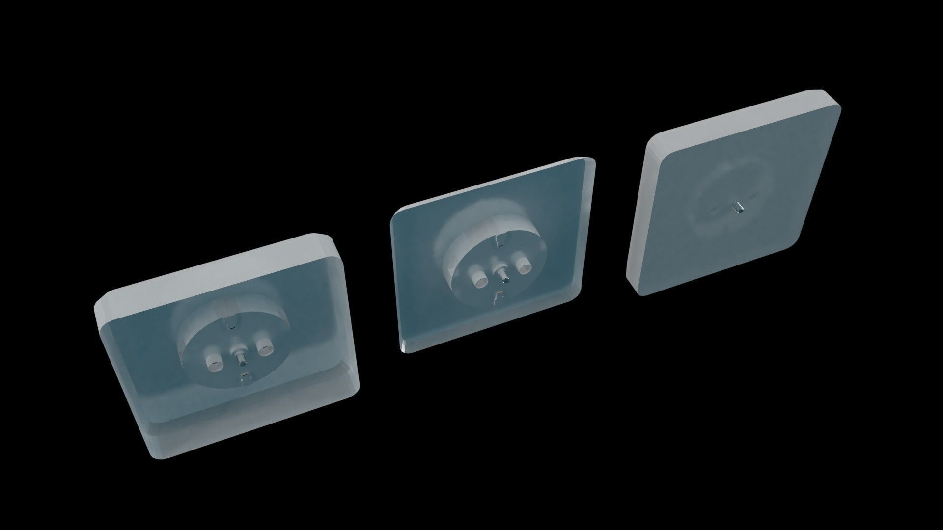 Sockets 3D model_3